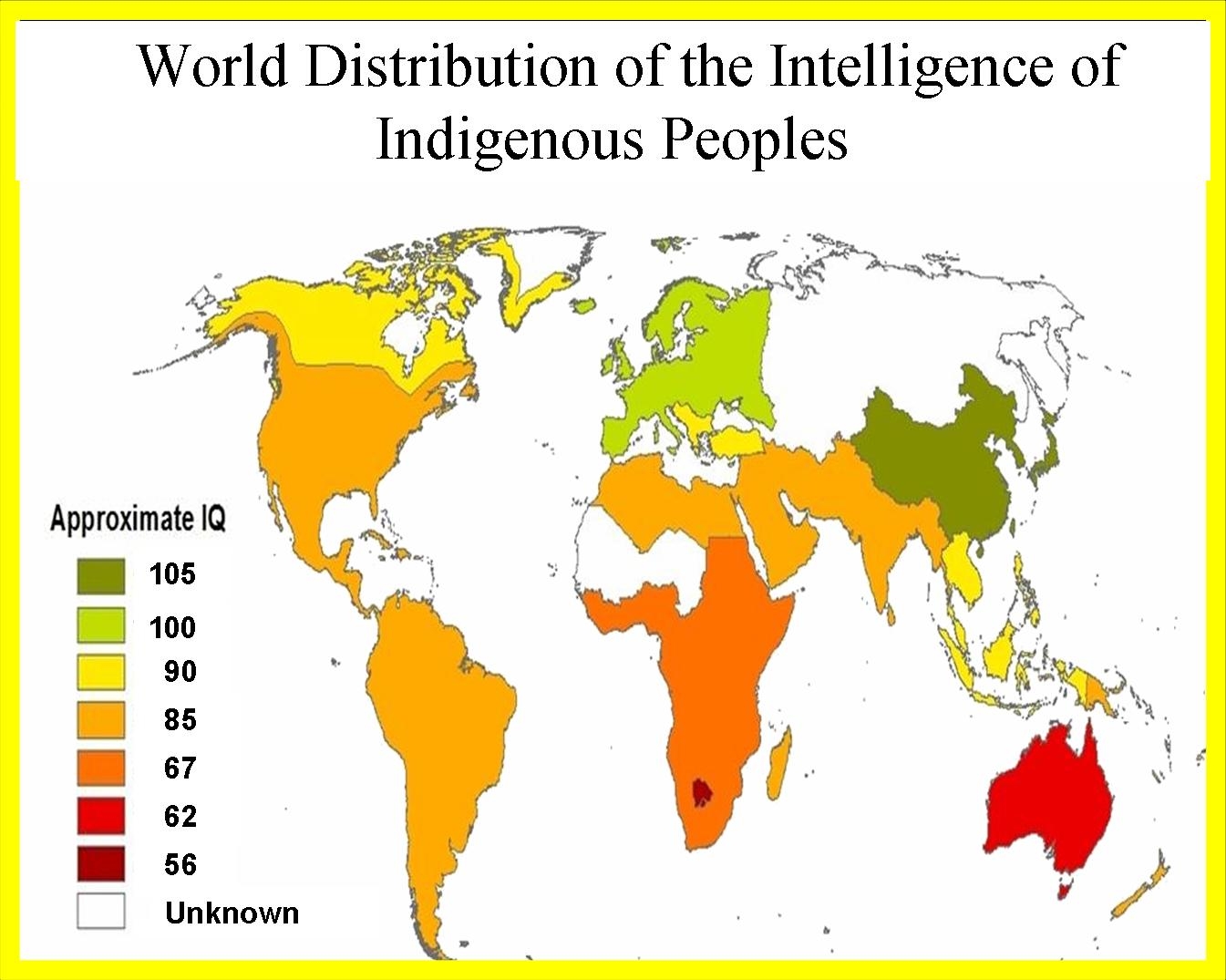 World Iq Chart