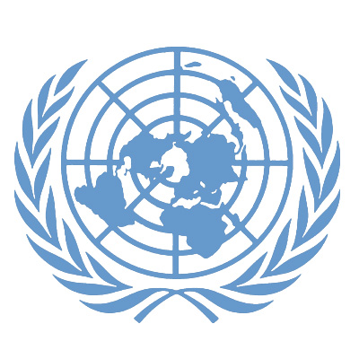 United Nations World GLobe target evil logo