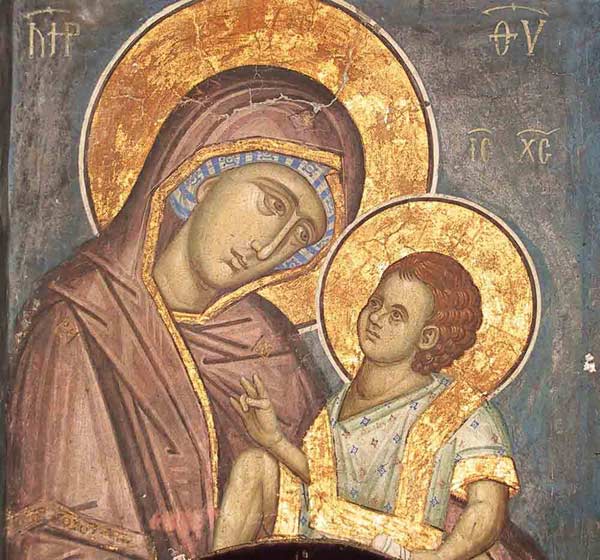 Пресвета Богородица с Младенеца. Косово
