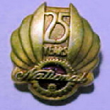 NCR 25 years of service pin