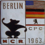 Insigne CPC NATIONAL BERLIN 1963