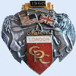 Insigne CPC NATIONAL LONDON 1960 