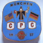 Insigne CPC NATIONAL MUNCHEN 1957 