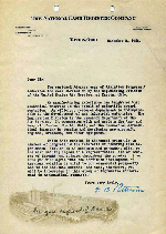 John H. Patterson's Letter