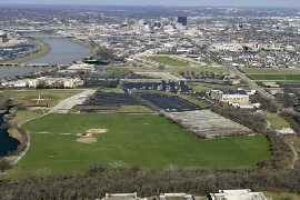 NCR backyard and Dayton downtown in 2006
