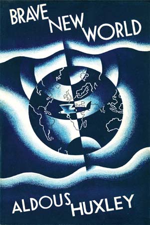 Brave New World First edition Book Cover