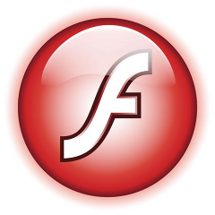 Adobe Flash Player ugly Logo!