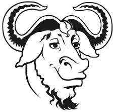 GNU GNU is not UNIX project logo - Happy Birthday GNU
