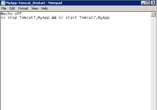 MyApp-Tomact-Restart-bat-file-ms-windows-screenshot