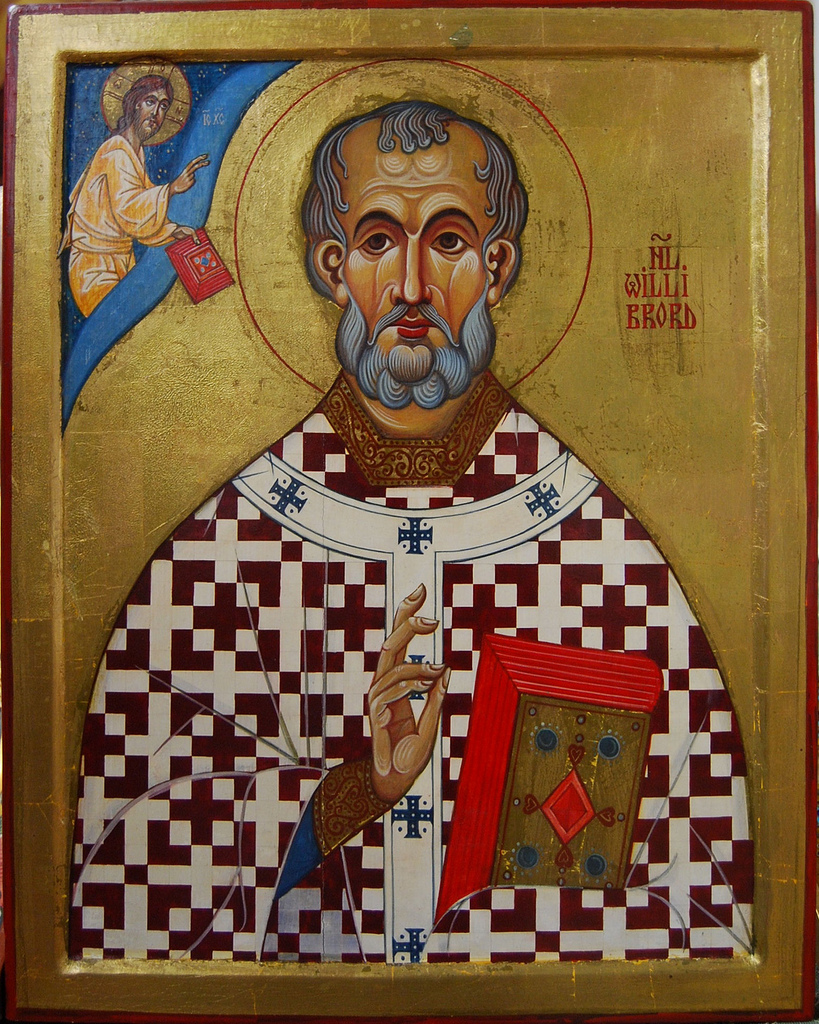 saint Willibrord Apostle of Friesland (Holland) - Unknown origin