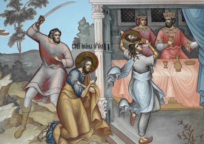 The-Beheading-of-Saint-John-The-Baptist-Salomnia-dance-in-front-of-Herodos-Sv.-Ioan-Krastitel