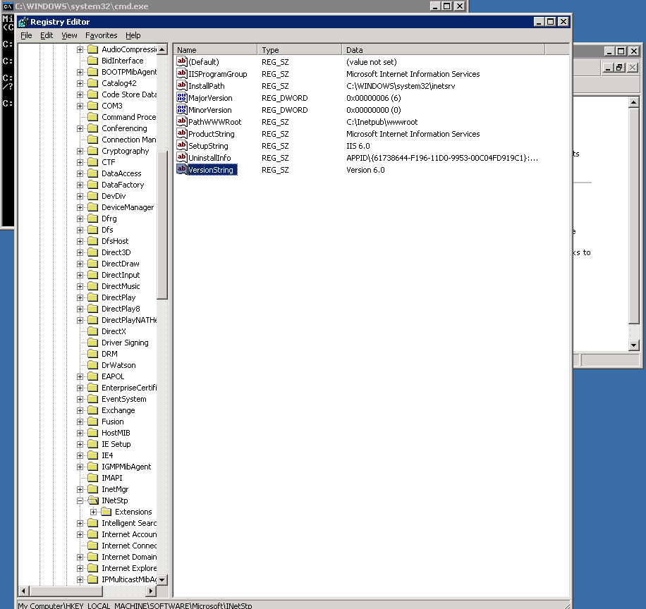 check-iis-webserver-version-with-windows-registry-screenshot