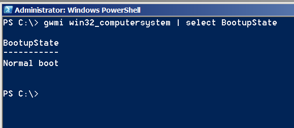 check-whether-windows-is-working-in-safe-mode-gwmi-powershell-screenshot