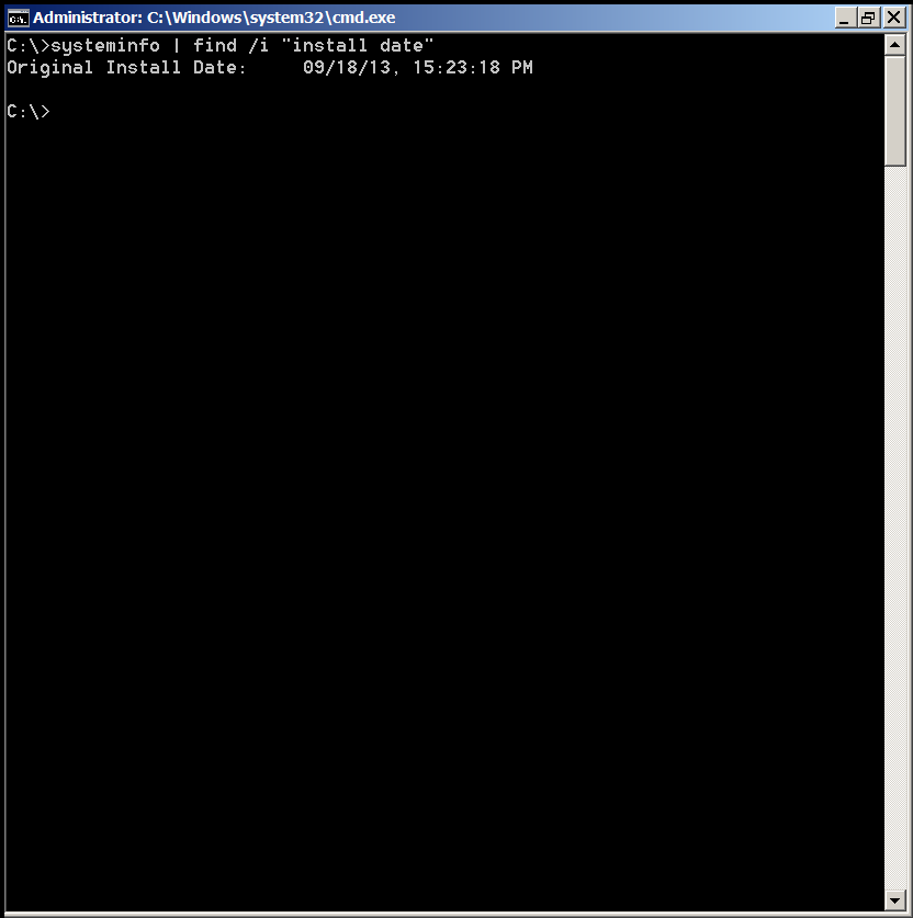 check-windows-os-install-date-from-command-line-howto-screenshot