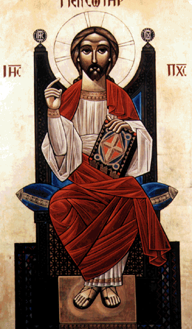 Christ the Saviour Coptic Oriental Orthodox icon
