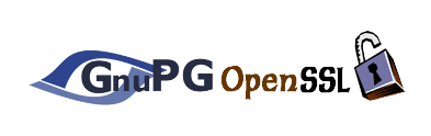 Encrypt files and directories with OpenSSL and GPG (GNUPG), OpenSSL and GPG encryption logo