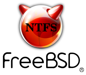 Mounting NTFS hdd partitions on FreeBSD logo picture