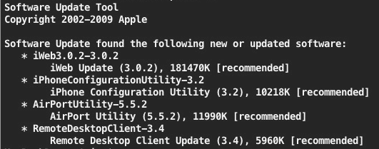 how-to-update-mac-osx-notebook-from-terminalsoftware-update-command-line-mac-screnshot