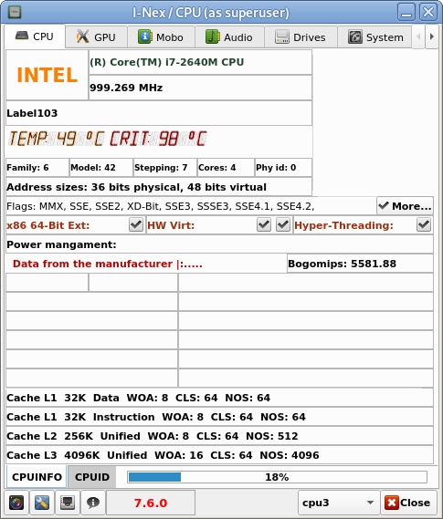 i-nex-cpu-info-linux-hardware-info-program