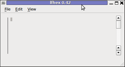 lfhex - Linux The Large file hex editor