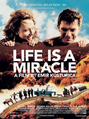 Life is a miracle movie, Jivot ie cudo movie cover
