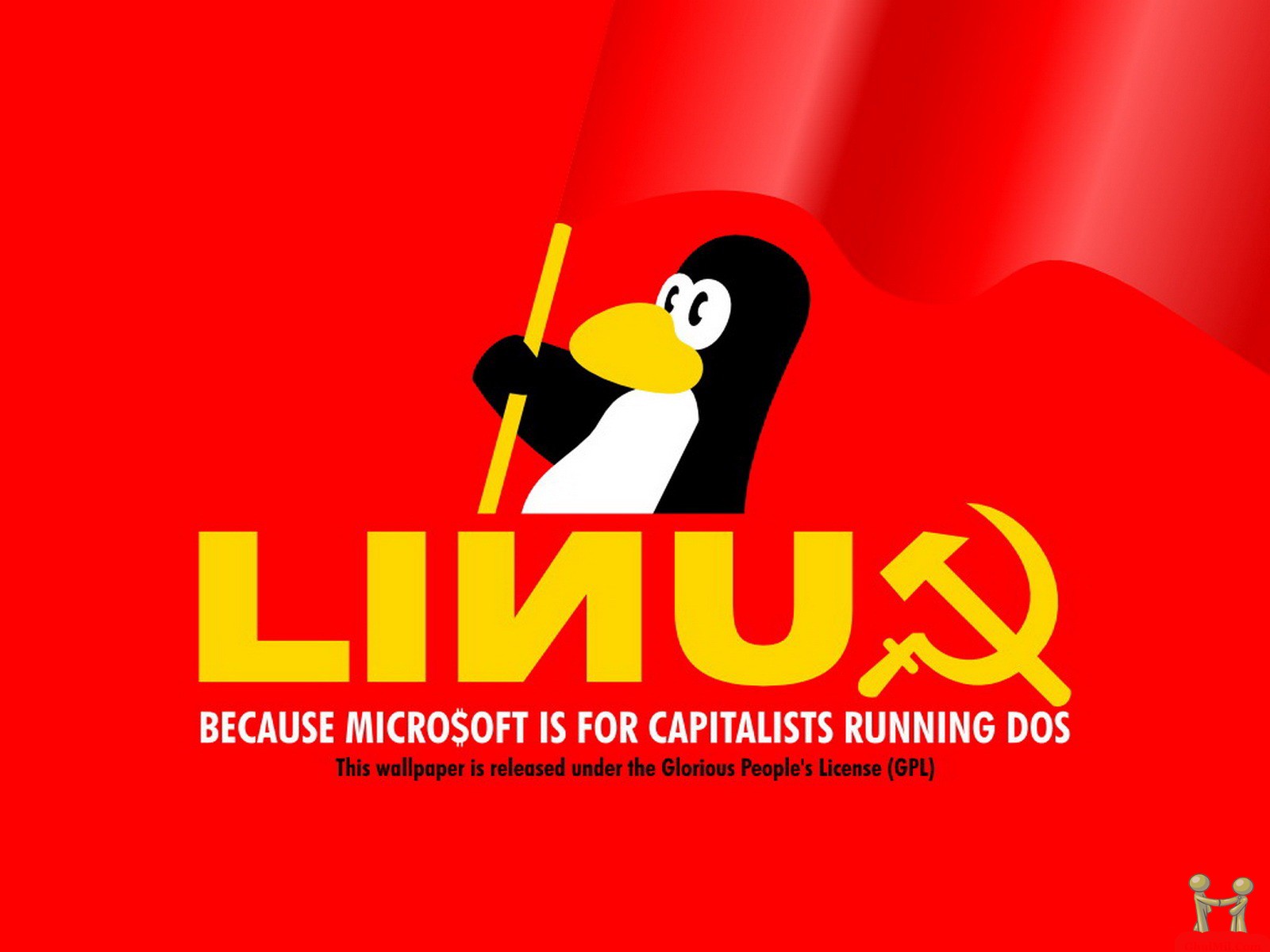 linux-because-microsoft-is-for-capitalists-running-dos