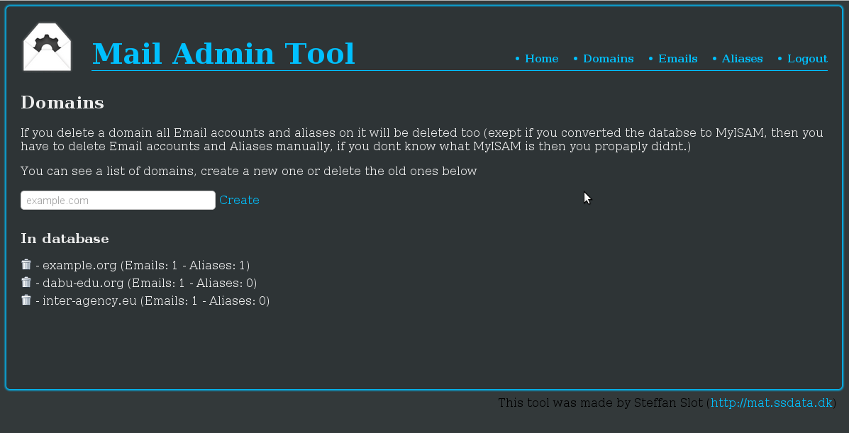 mail admin tool matv1 postfix web mail admin tool debian gnu linux wheezy