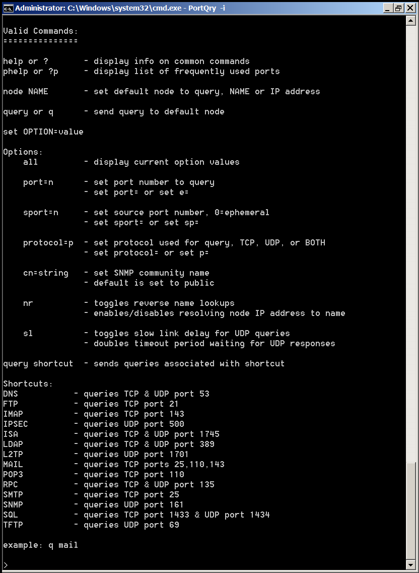portqry-windows-native-security-port-network-scanner-nmap-equivalent-interactive-mode-help-screenshot