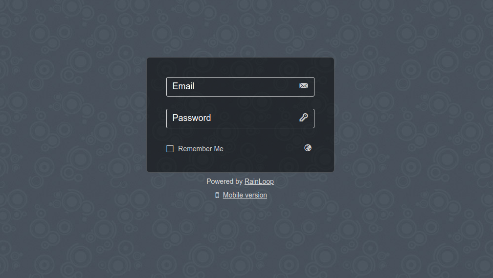rainloop-php-easy-webmail-linux-user-login-screen