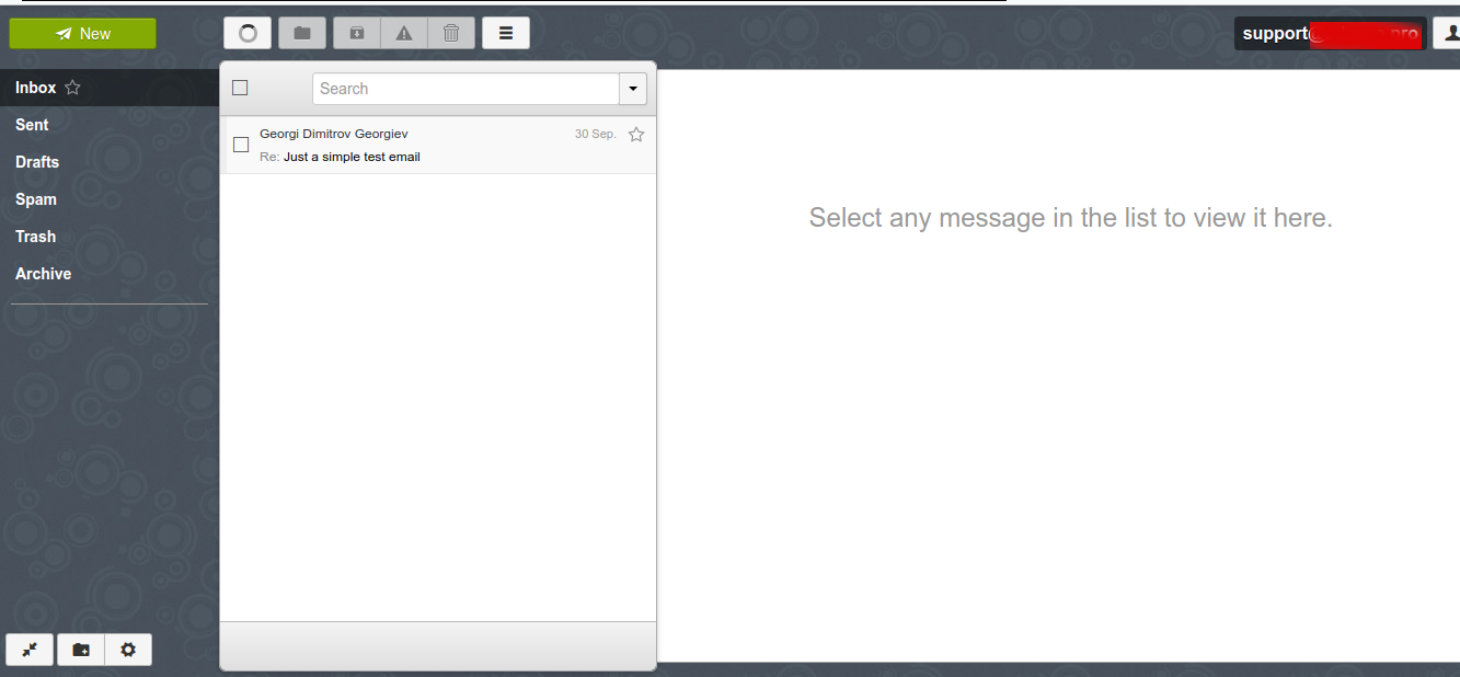 rainmail-mailing-interface-gnu-linux-screenshot