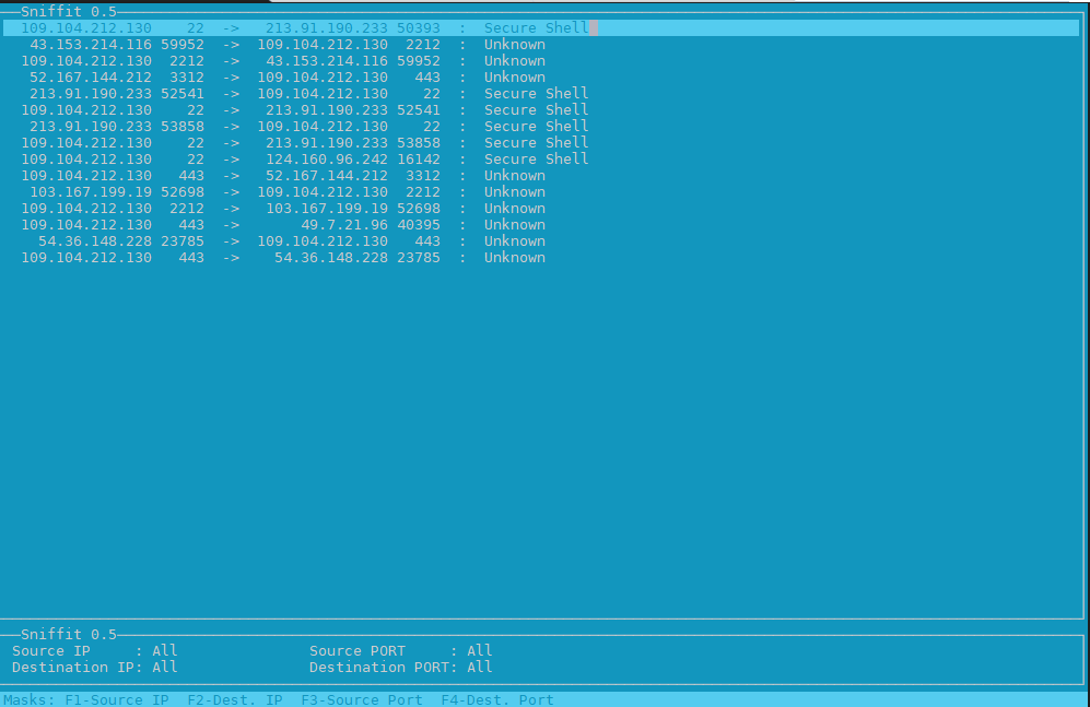 sniffit-linux-check-tcp-traffic-screenshot
