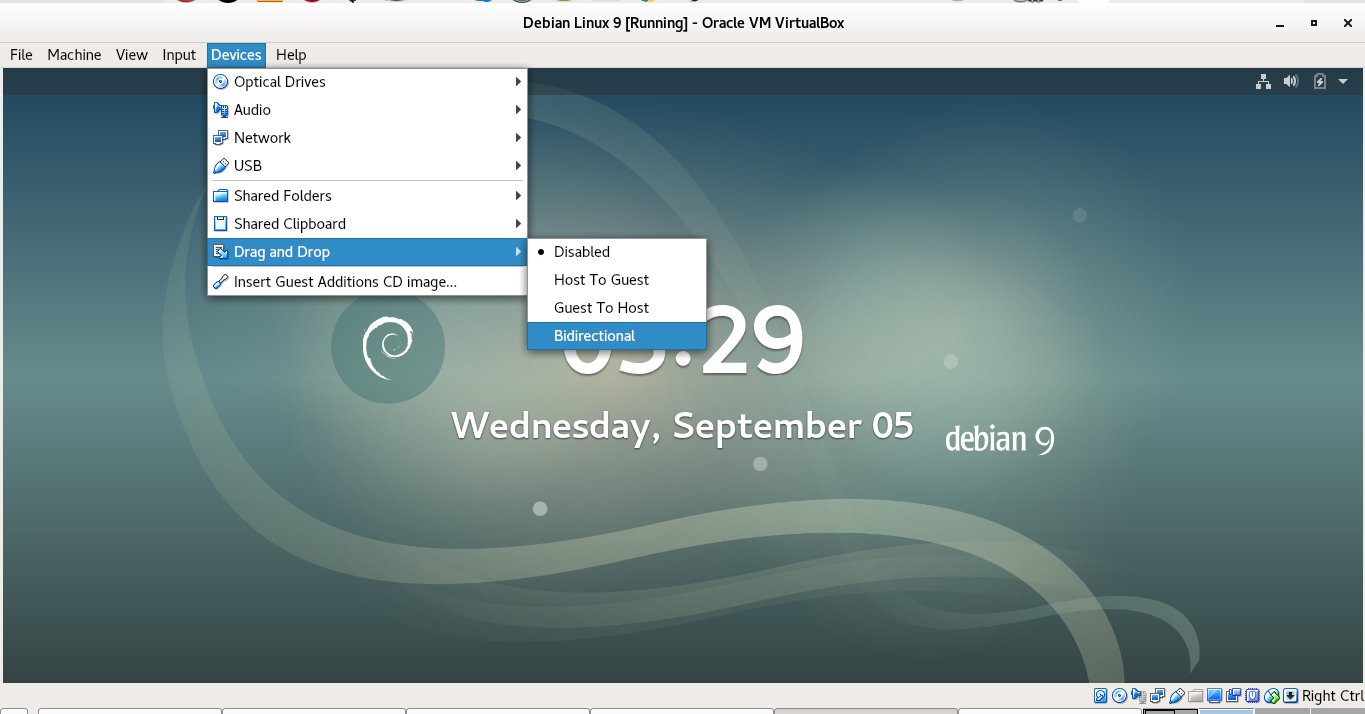 virtualbox-VM-enable-devices-drag-and-drop-bidirectional-menu-screenshot-debian-linux