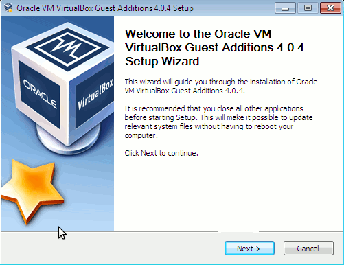 VBox guest Additions windows Ubuntu