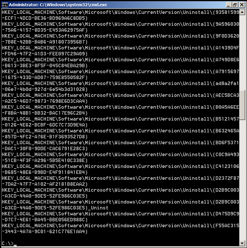 windows-OS-show-get-full-list-of-uninstalled-programs-using-a-command-line-screenshot