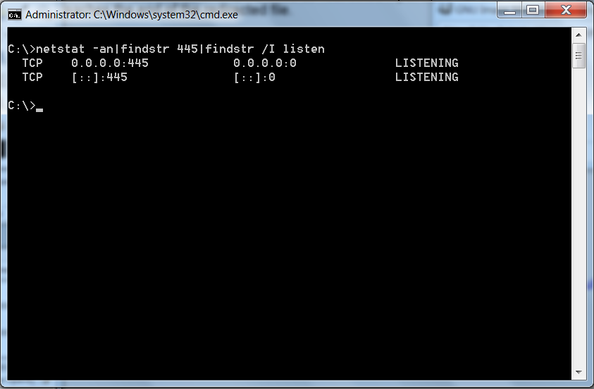  Windows Linux grep equivalent command findstring findstr screenshot microsoft windows 7
